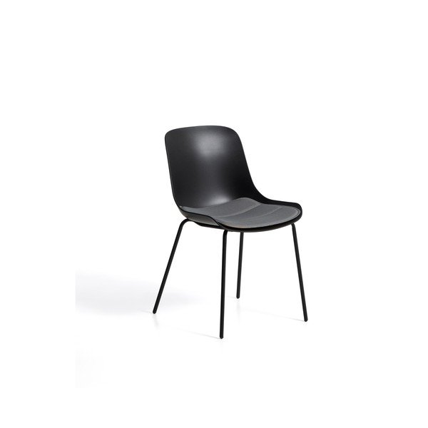 Crna plastična vrtna stolica Altea – Kave Home-image-2