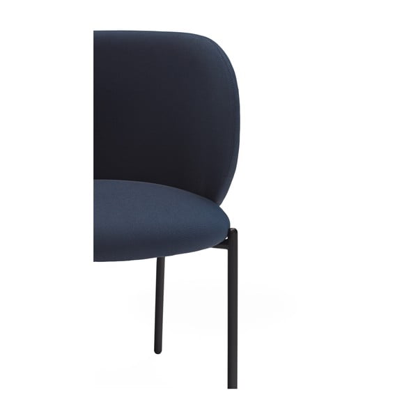 Tamno plave podstavljene blagovaonske stolice u setu 2 kom Mogi – Teulat-image-4