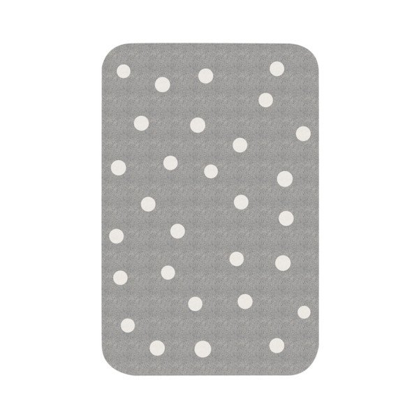 Dječji sivi tepih Zala Living Dots, 67 x 120 cm-image-2