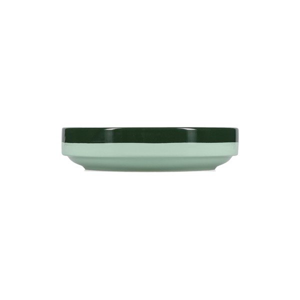 Zeleni dubok tanjur od kamenine ø 21 cm Duo – ONA-image-2