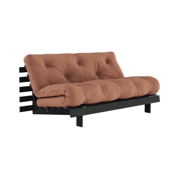 Ciglasta sklopiva sofa 160 cm Roots Black Night – Karup Design