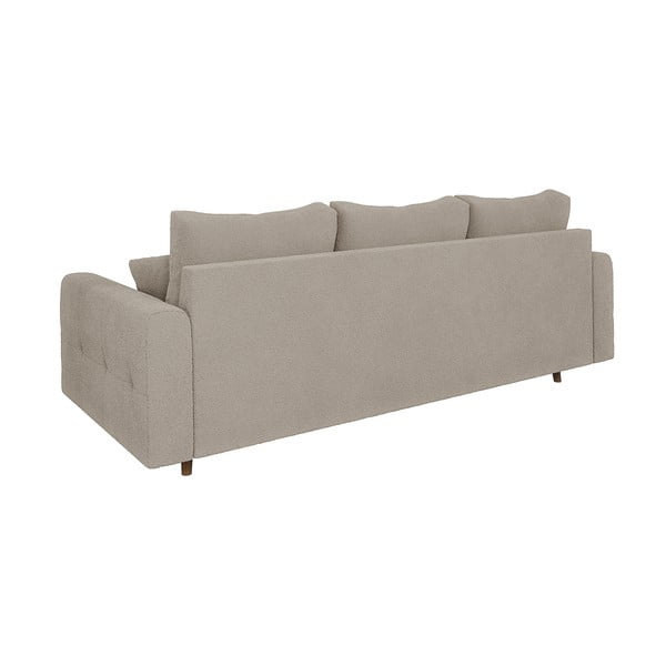 Bež sofa od bouclé tkanine 210 cm Ariella – Ropez-image-2