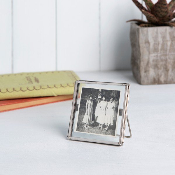Srebrni okvir za fotografije Rex London Brass, 8 x 8 cm-image-1