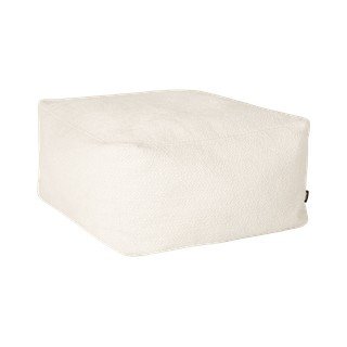 Bež tabure od bouclé tkanine Keno – noo.ma