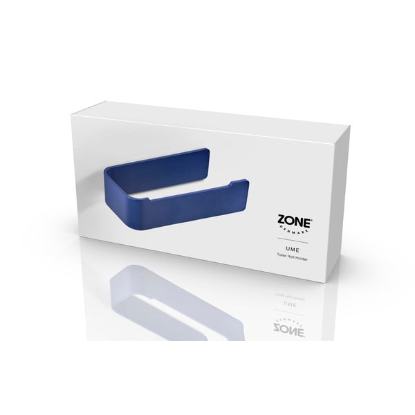 Plavi metalni zidni držač toaletnog papira Ume – Zone-image-2