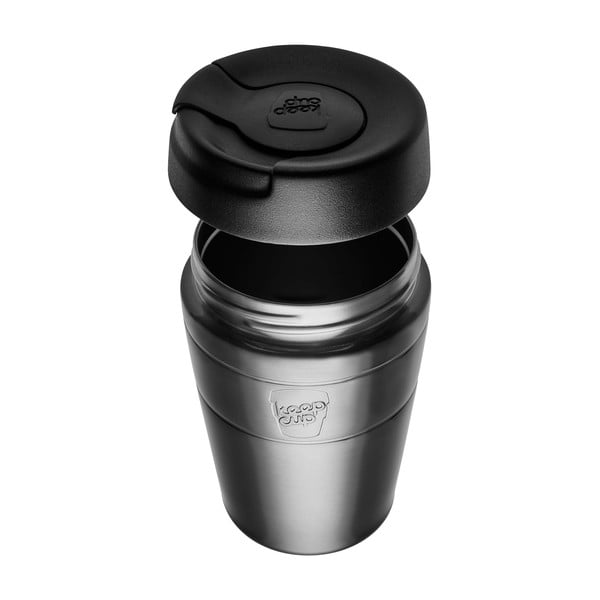 Crna termo šalica 454 ml  Helix Thermal Black L – KeepCup-image-2
