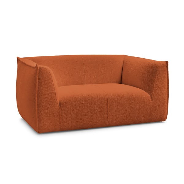 Narančasta sofa od bouclé tkanine 170 cm Giorgia – Bobochic Paris-image-3