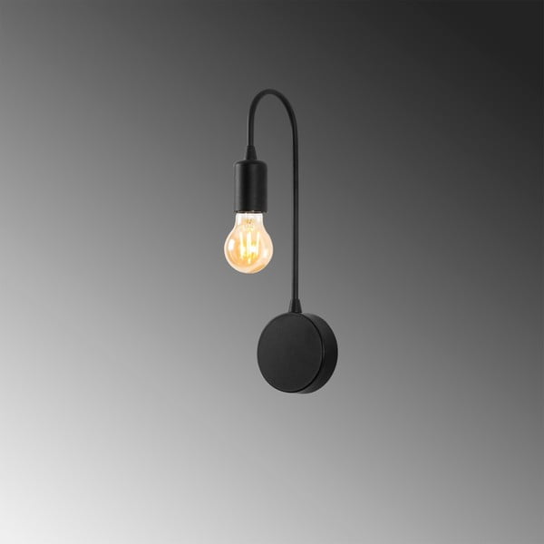 Crna zidna lampa Baston – Opviq lights-image-3
