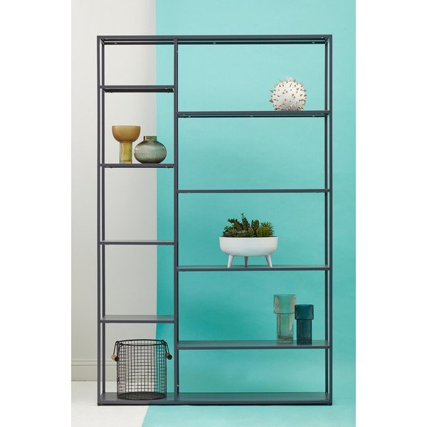 Sivi željezni regal 120x188x30 cm Acero – Premier Housewares-image-4