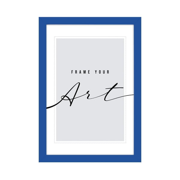 Tamno plavi stojeći/viseći okvir 12x17 cm – knor-image-1