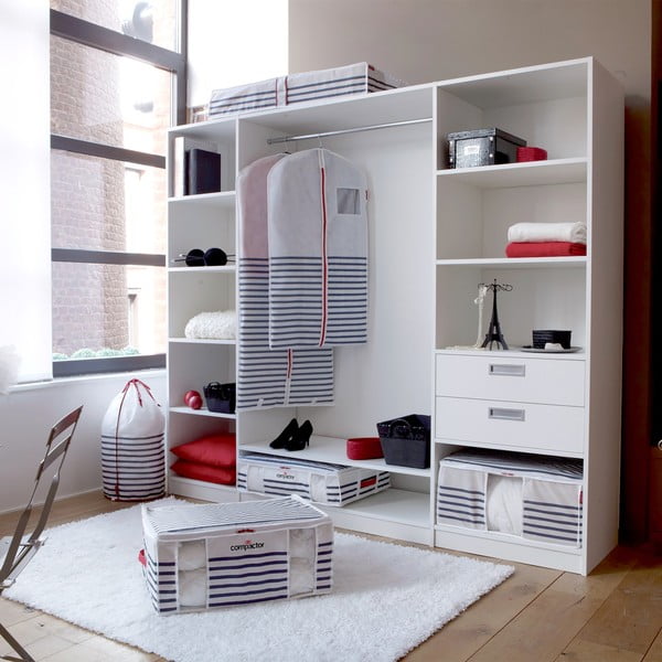 Kutija za pohranu odjeće Compactor Medium Mariniere 3D Vacuum Bag, 125 l-image-1