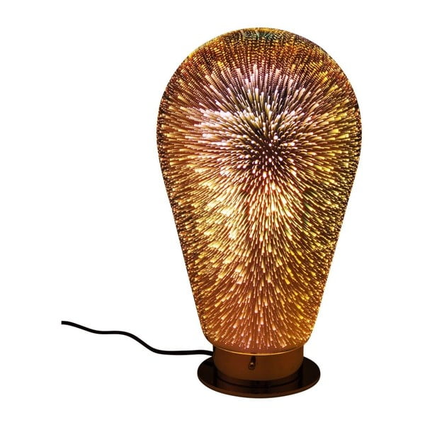 Jantarno smeđa stolna lampa Kare Design Firework