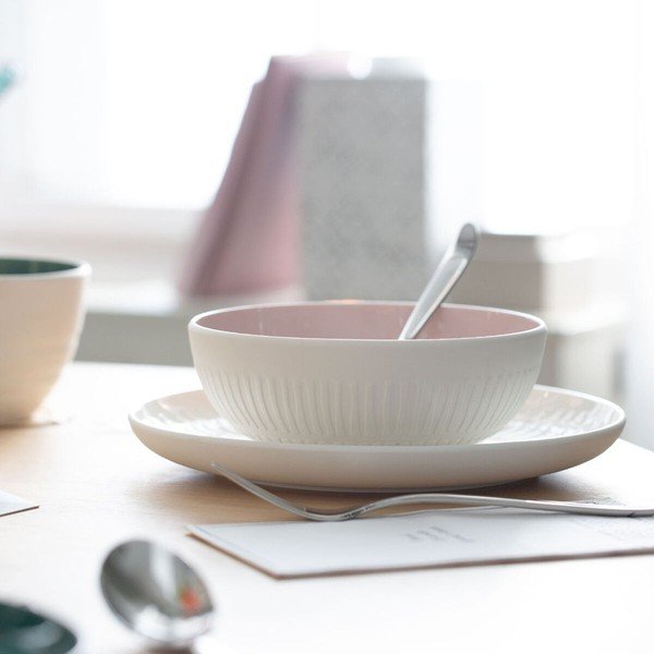 Bijelo-Pink porculanska zdjela Villeroy & Boch cvijet, 850 ml-image-2