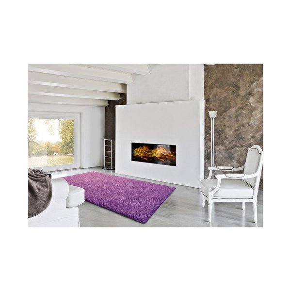 Ljubičasti tepih Universal Norge, ⌀ 133 cm-image-2