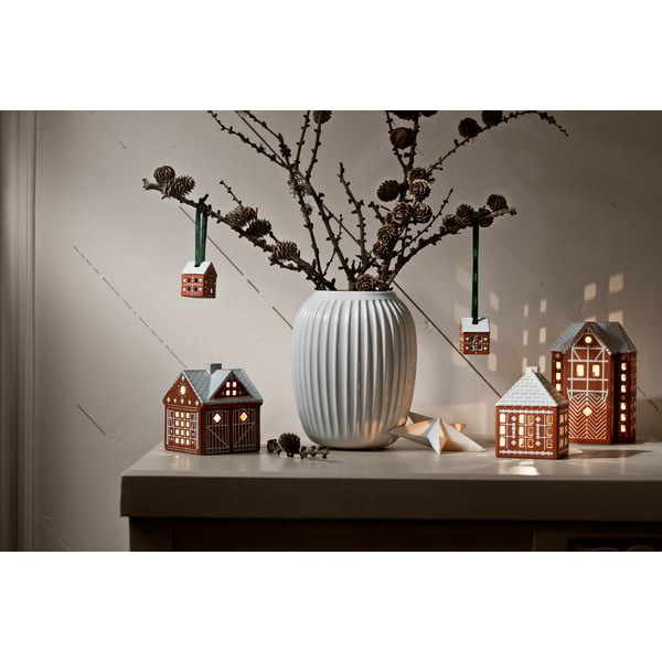 Keramički ukrasi za božićno drvce u setu 2 kom 5 cm Gingerbread – Kähler Design-image-3