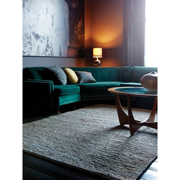 Svijetlo sivi ručno rađen juteni tepih 200x300 cm Soumak – Asiatic Carpets-image-1