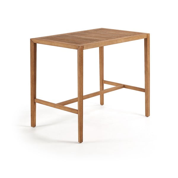 Vrtni blagovaonski stol od drveta eukaliptusa Kave Home Cybille, 130 x 80 cm-image-2