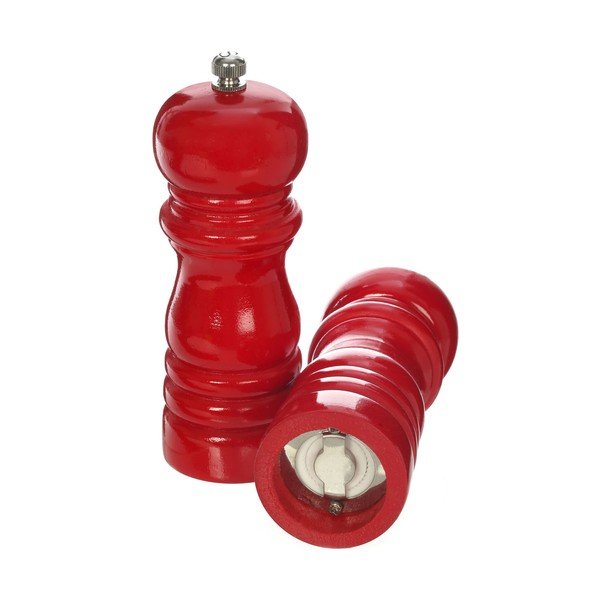 Set od 2 drvena crvena mlina za sol i papar Premier Housewares-image-2
