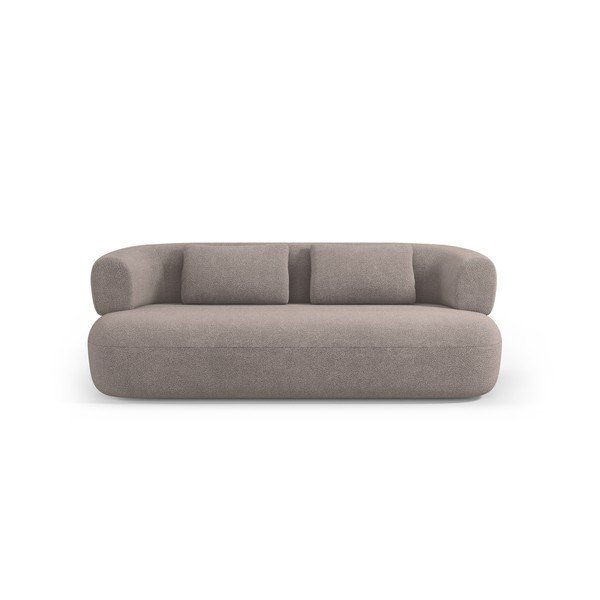 Svjetlo smeđa sofa od bouclé tkanine 178 cm Jenny – Micadoni -image-2