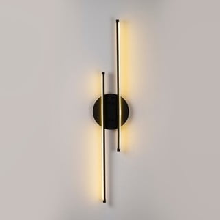 Crna LED zidna lampa Umut – Opviq lights