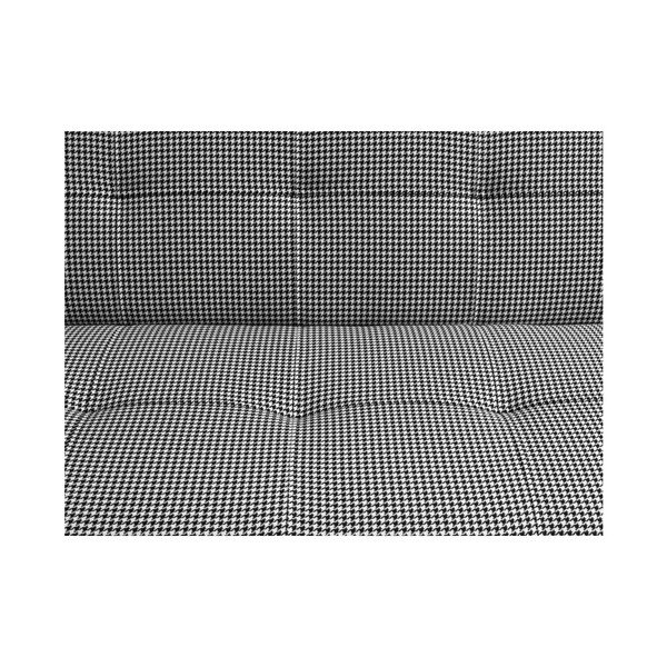 Crno-bijeli bračni kauč na razvlačenje Custom Form Modes-image-4