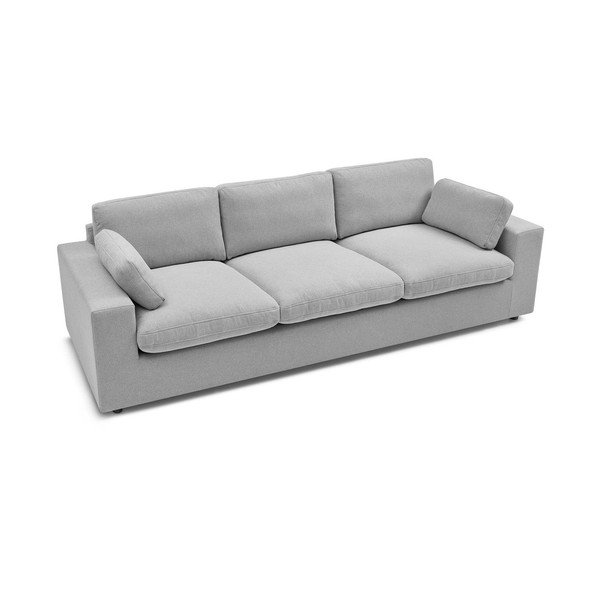 Svijetlo siva sofa 250 cm Belair – Bobochic Paris-image-3