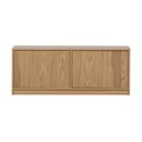 Modularna TV komoda u dekoru hrasta u prirodnoj boji 110x44 cm Modulair – vtwonen