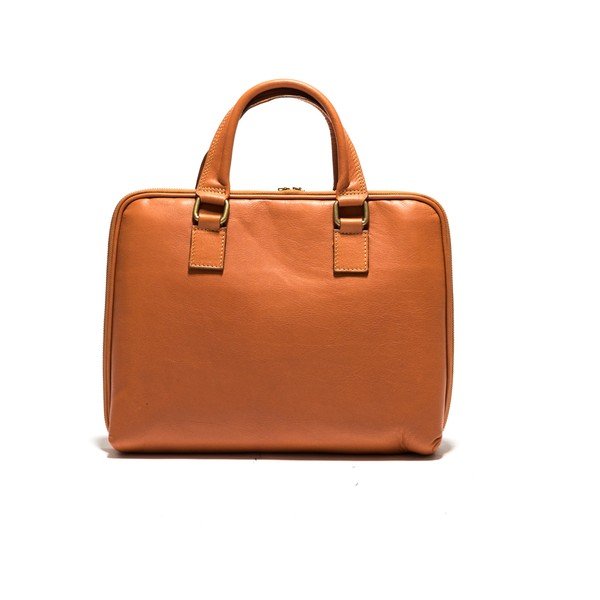 Kožna torba za laptop Anna Luchini 2120 Cognac-image-2