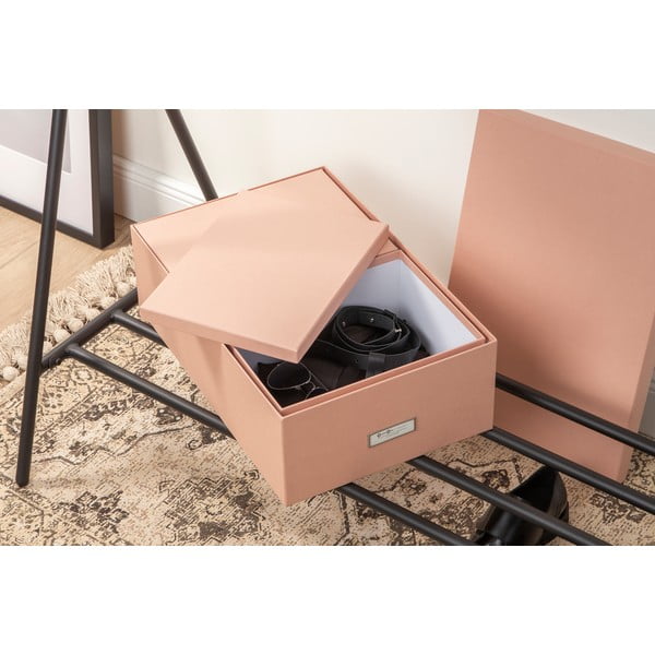 Kartonske kutije za pohranu u setu  3 kom s poklopcem Inge – Bigso Box of Sweden-image-2