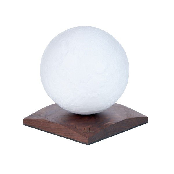 Tamno smeđi svjetlosni ukras s USB ø 12 cm Smart LunaSpin – Gingko