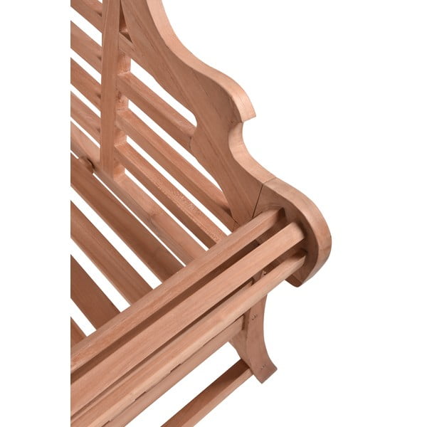 Vrtna klupa od masivnog drveta u prirodnoj boji Picadilli – Garden Pleasure-image-3