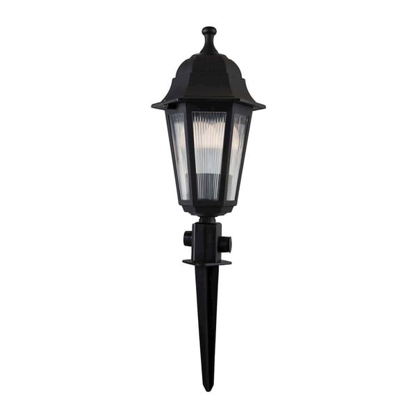 Crna vrtna LED lampa Homemania Decor Optic