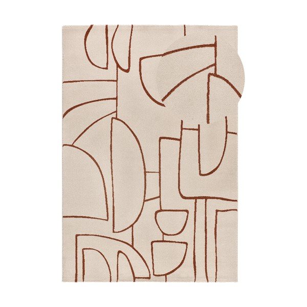 Ciglasti/krem tepih 80x150 cm Beruti – Universal