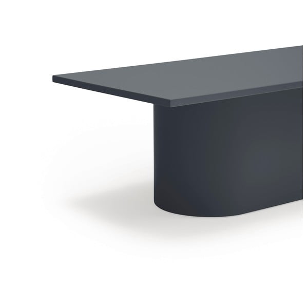 Antracitno sivi stolić za kavu 50x111 cm Totem – Teulat-image-3