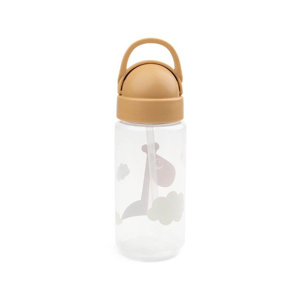 Žuta dječja bočica sa slamkom Done by Deer Raffi, 350 ml-image-2