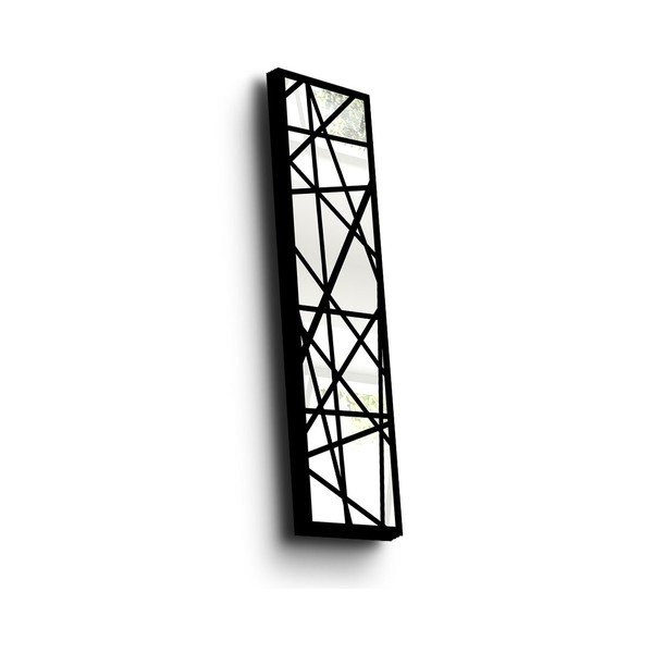 Stakleni zidni ukras u drvenom okviru Vera, 108 x 28 cm-image-2