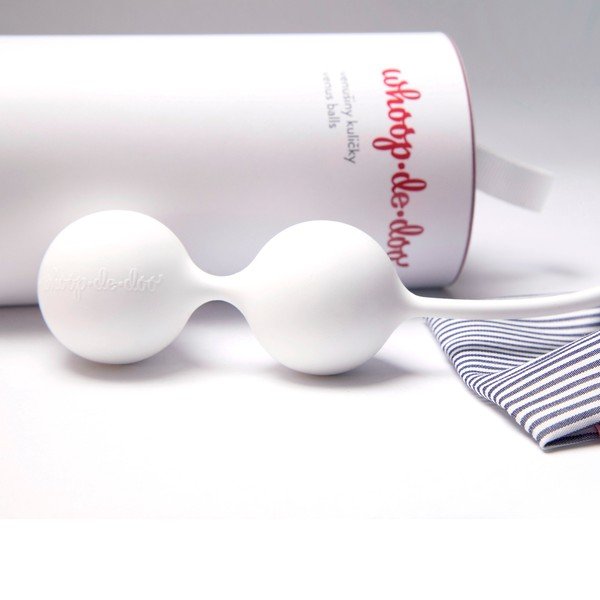 Bijele dizajnerske Venerine kuglice Whoop.de.doo, 65 g-image-2