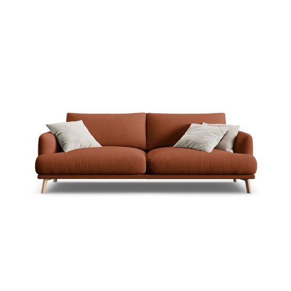 Sofa boja terakote 200 cm Naomi – Micadoni -image-3