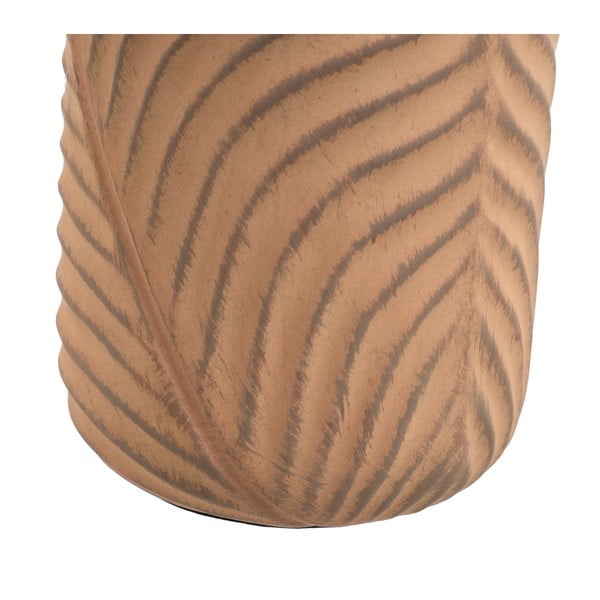 Ciglasta/krem stolna lampa s tekstilnim sjenilom (visina 39 cm) – Casa Selección-image-4