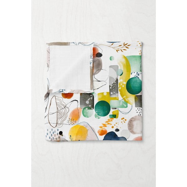 Deka za bebe od muslina 75x100 cm Bohem – Mijolnir-image-1