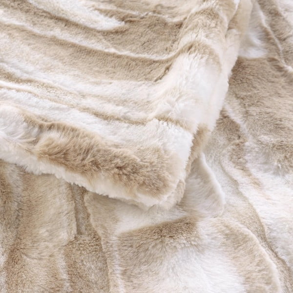 Bež deka od umjetnog krzna 180x220 cm Cheyenne – douceur d'intérieur-image-4