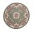 Zeleni vuneni tepih Flair Rugs Aubusson, ⌀ 120 cm