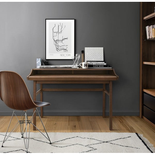 Radni stol na izvlačenje Woodman Carteret, širina 115 cm-image-1