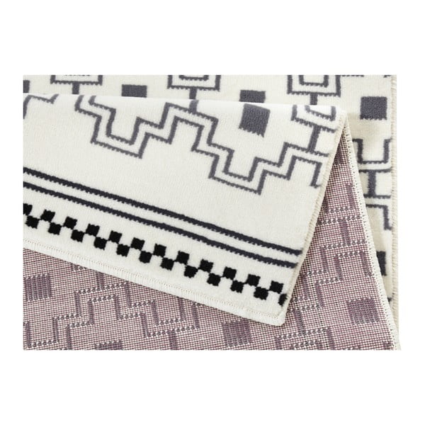 Crno-bijeli tepih Zala Living Cubic, 70 x 140 cm-image-2