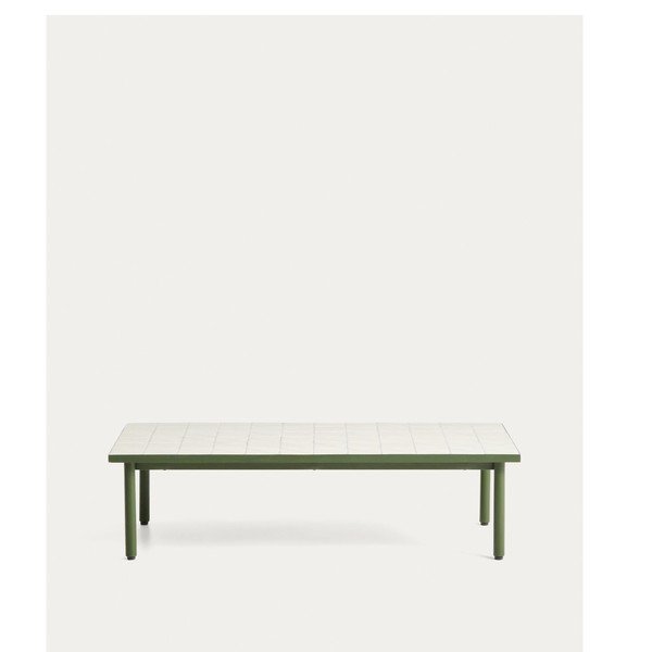 Vrtni stolić za kavu s keramičkom daskom 61x122 cm Maurina – Kave Home-image-2