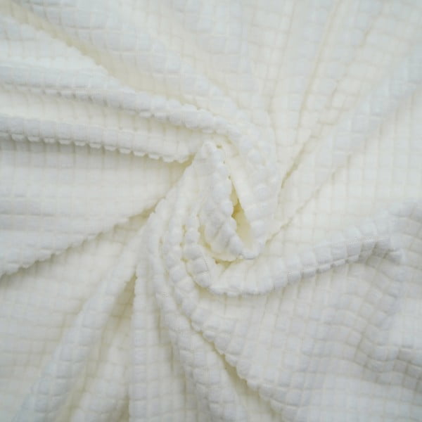 Krem rastezljiva presvlaka za sjedeću garnituru trosjed Sacha – douceur d'intérieur-image-2