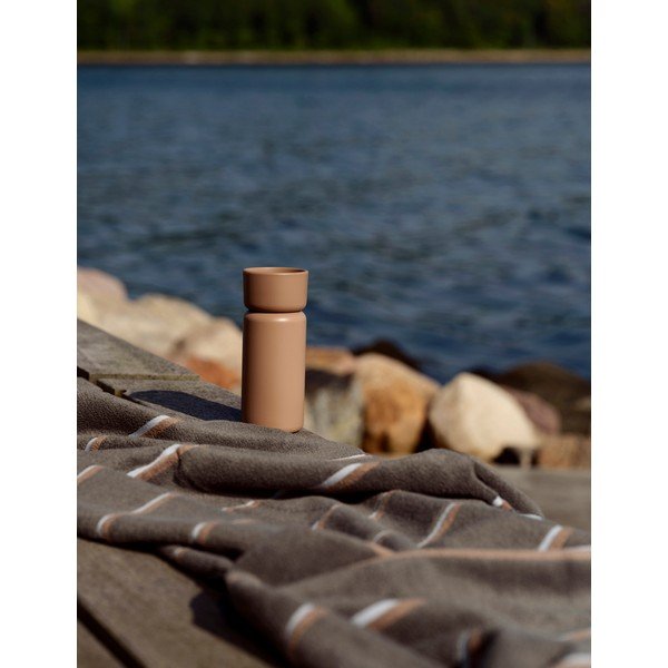 Smeđi/bež pamučan ručnik 70x140 cm Sauna – Zone-image-3