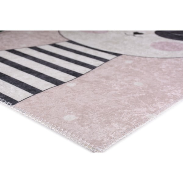 Svijetlo ružičasti dječji tepih 120x180 cm Princess Panda – Vitaus-image-3