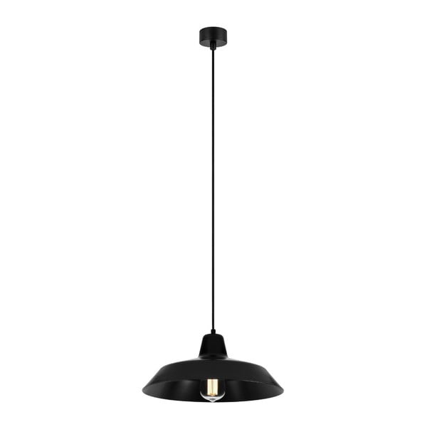 Crna viseća svjetiljka Sotto Luce Cinco, ⌀ 35 cm