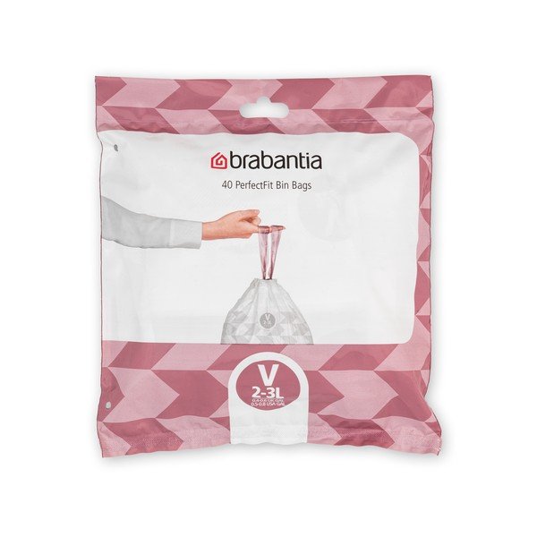 Vreće za smeće 40 kom 3 l PerfectFit V – Brabantia